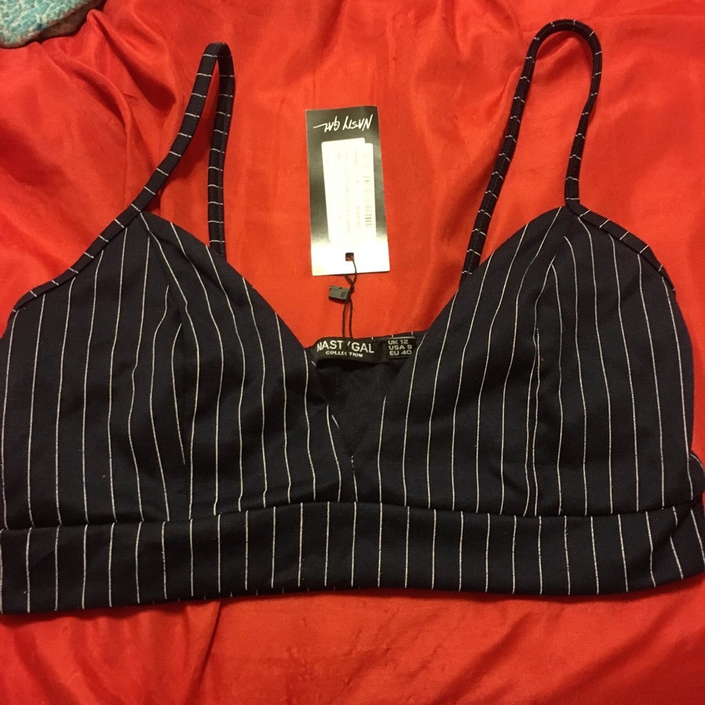 Nasty gal pinstripe set to swap